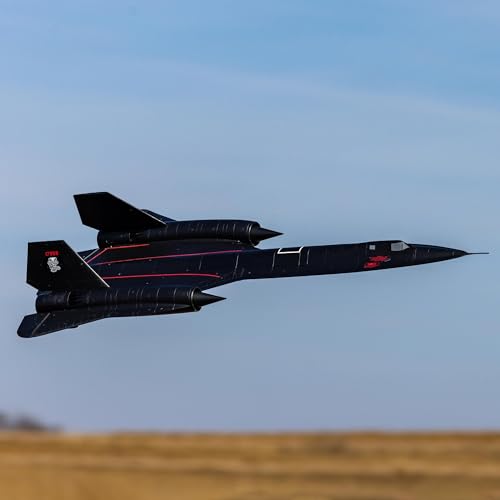 RC Airplane SR-71 Blackbird 40mm Twin EDF BNF Basic K753667