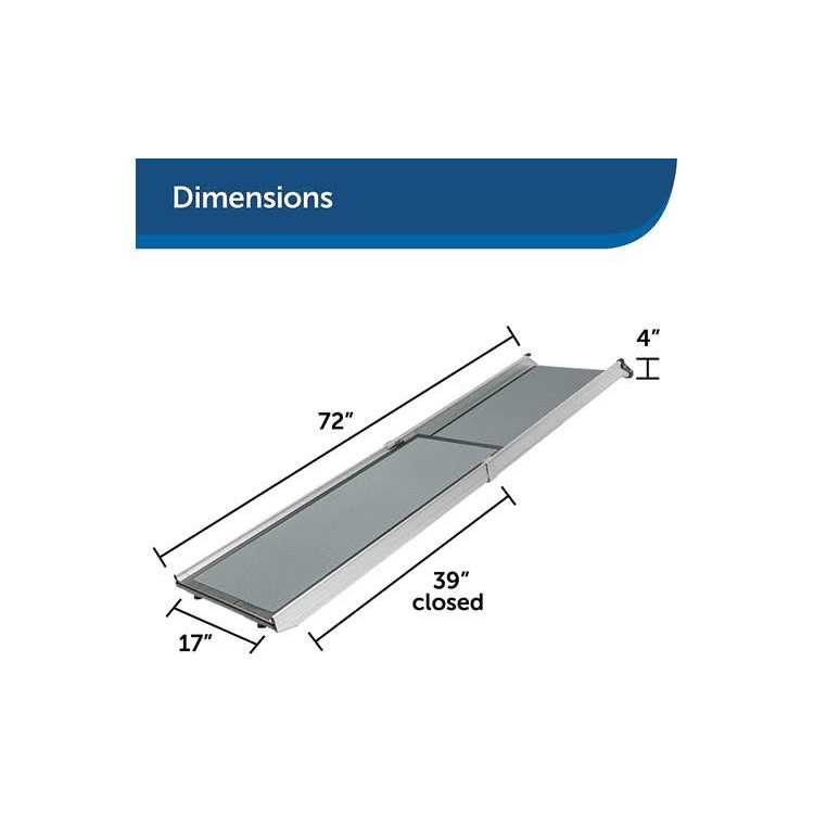 Telescoping Dog Ramp W15015