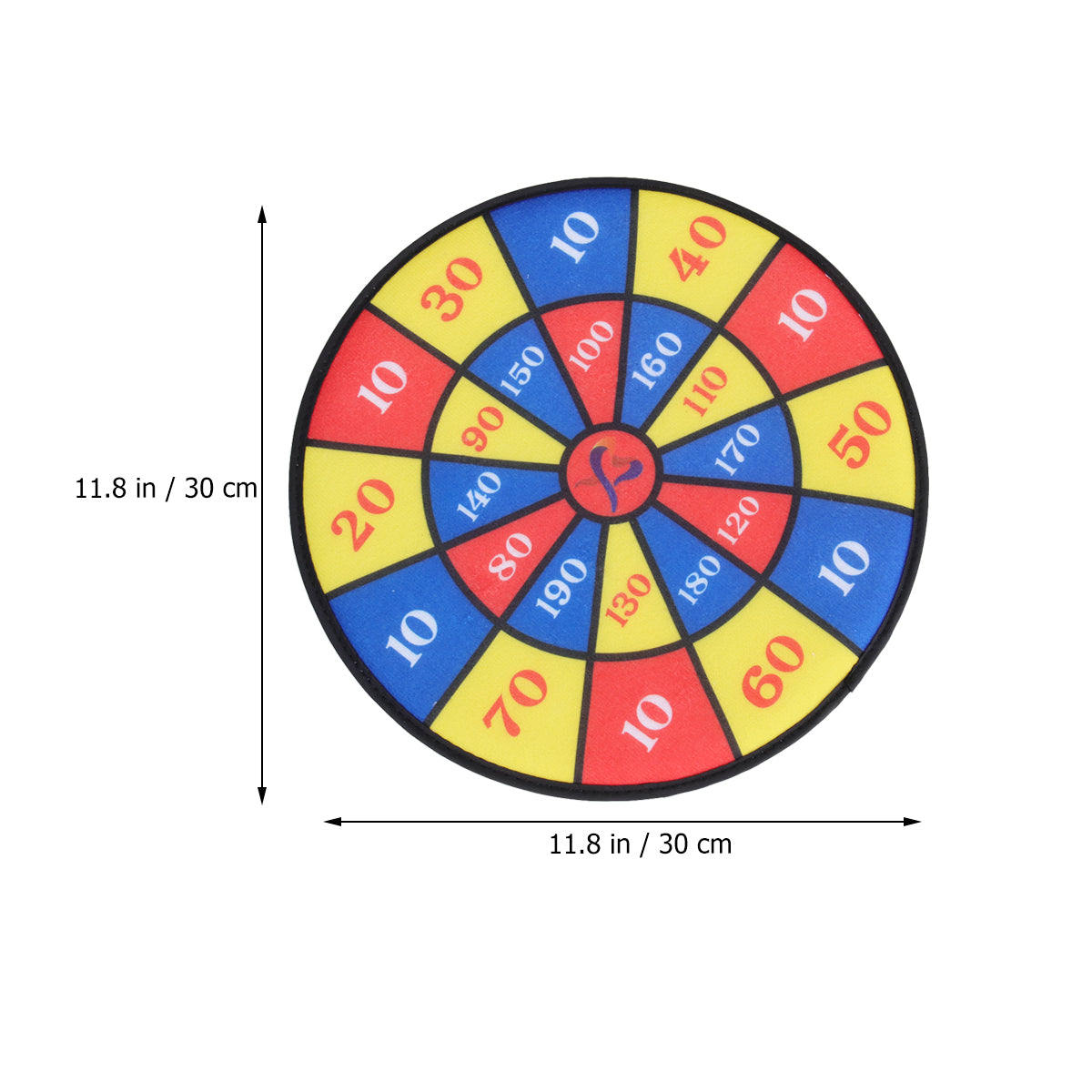 Flocking Dart Board with 4pcs Darts Dartboard Set X999031