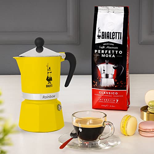 Green Aluminium Moka Pot 3 Cups Q184