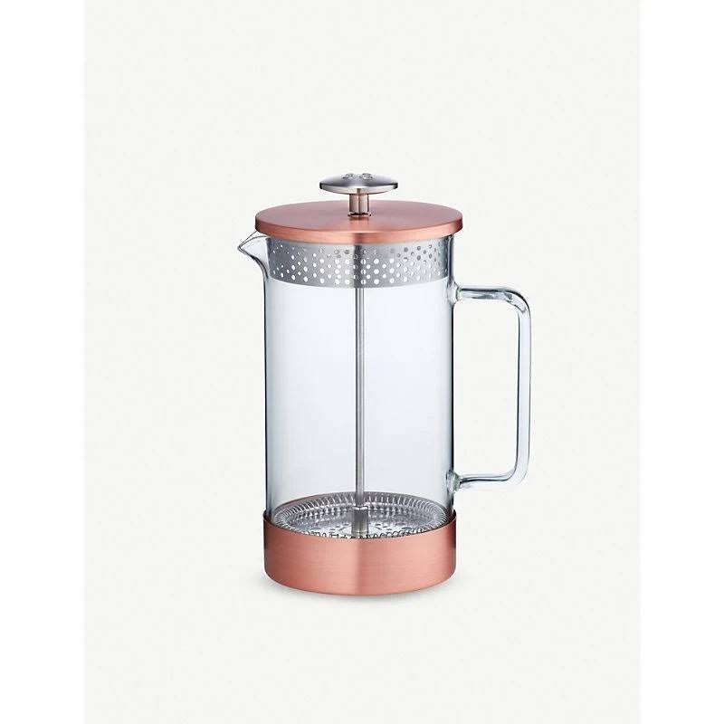 Eight Cup Borosilicate Glass and Stainless-Steel Coffee Press 1L A3807