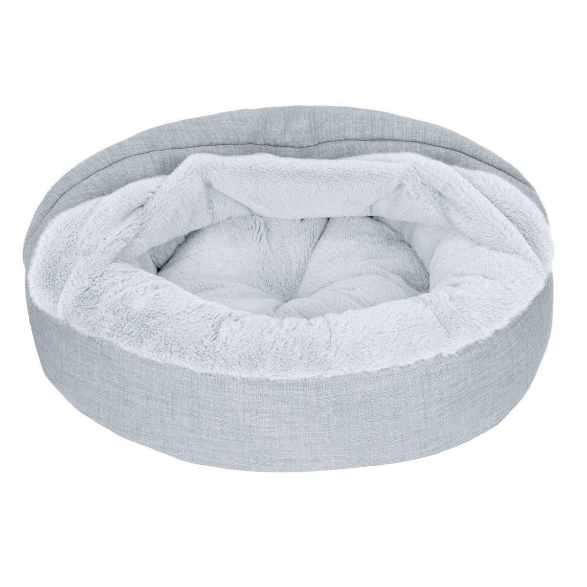 Plush Hooded Donut Pet Bed A327183