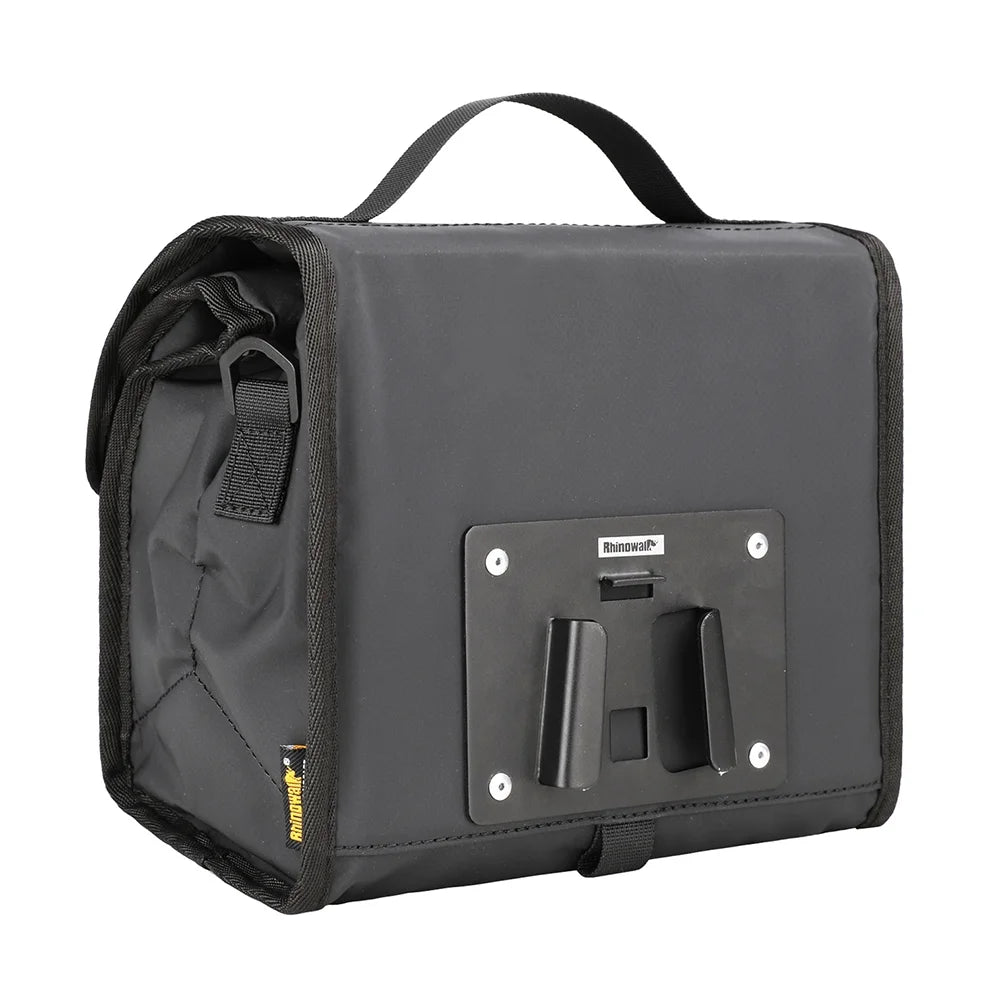 Insulated Folding Bike Handlebar Bag with Rain Cover O21250