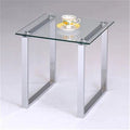 Chrome Glass End Table C72840