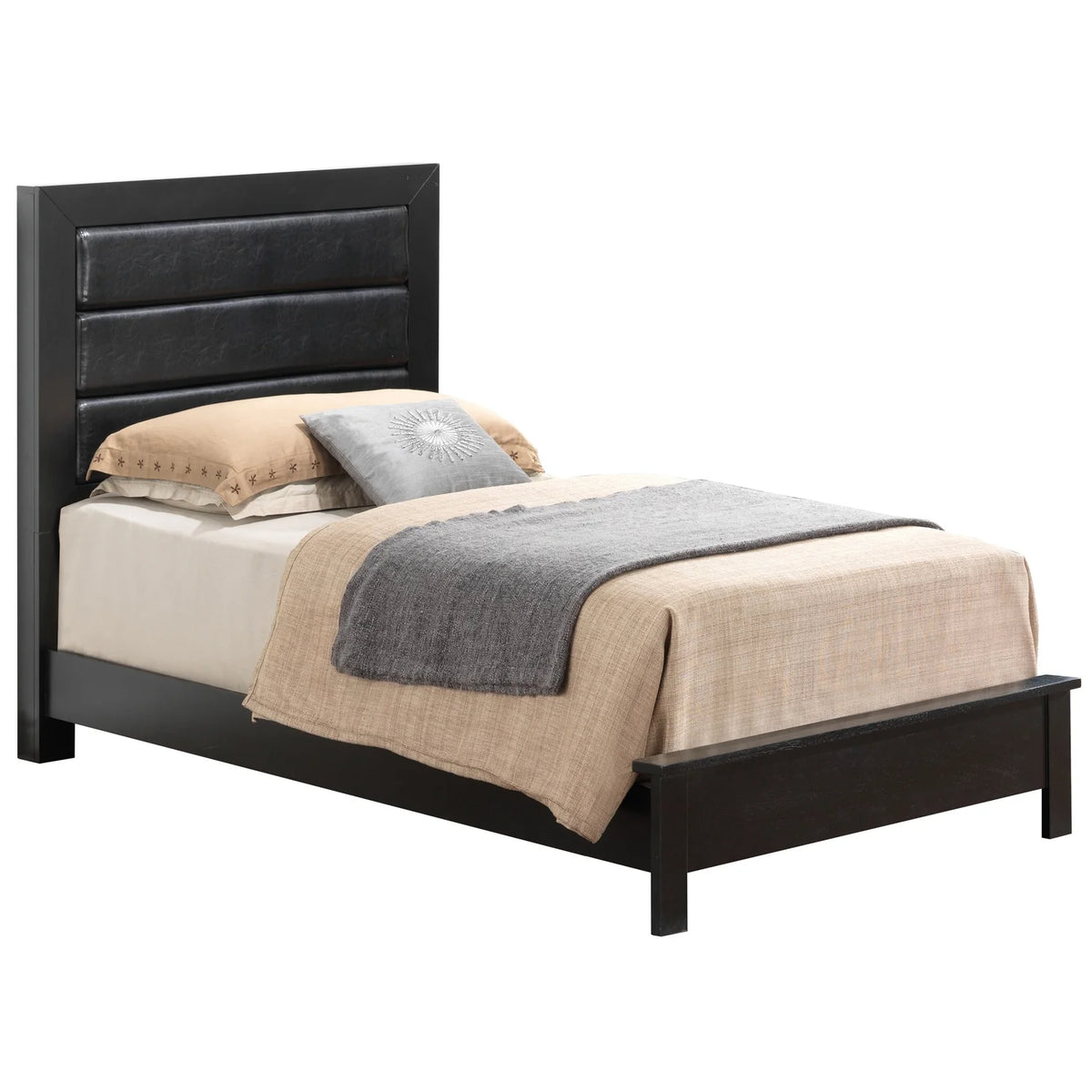 Black Twin Bed M550