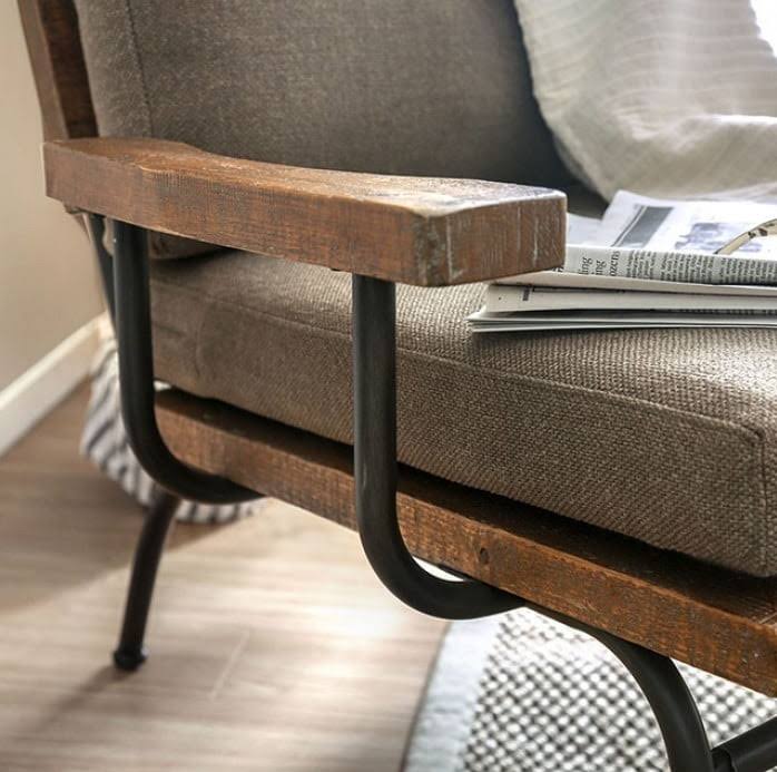 Light Brown Accent Chair N27412