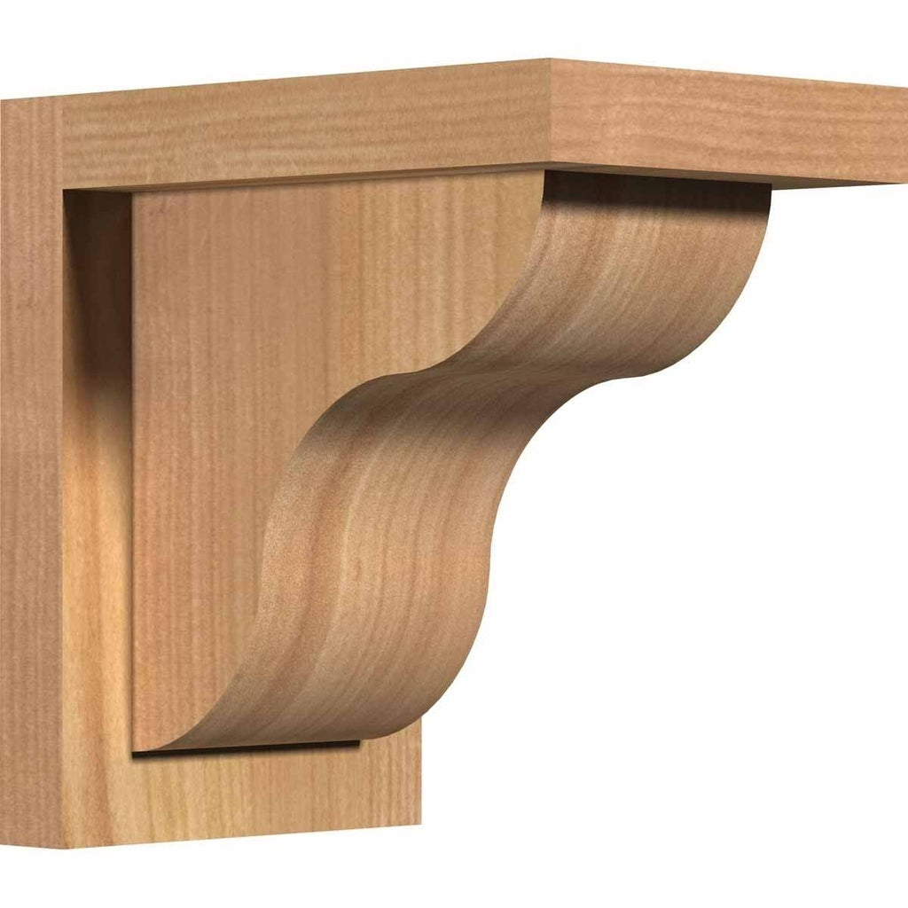 Carmel Smooth Corbel with Backplate N84324