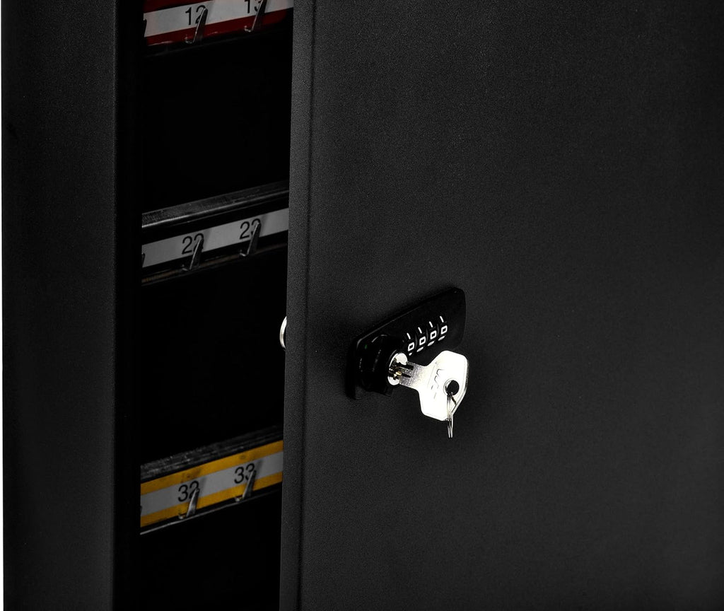 Black 200 Key Steel Key Storage Cabinet H563130