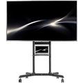 Black Rolling TV Cart for 32 to 83 inch Screens up to 110 lbs A950971