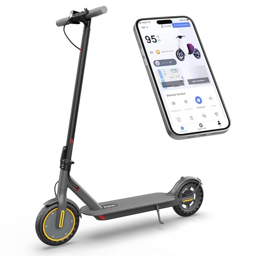 Electric Scooter with 350W Motor, 8.5" Solid Tires, Foldable Y5012