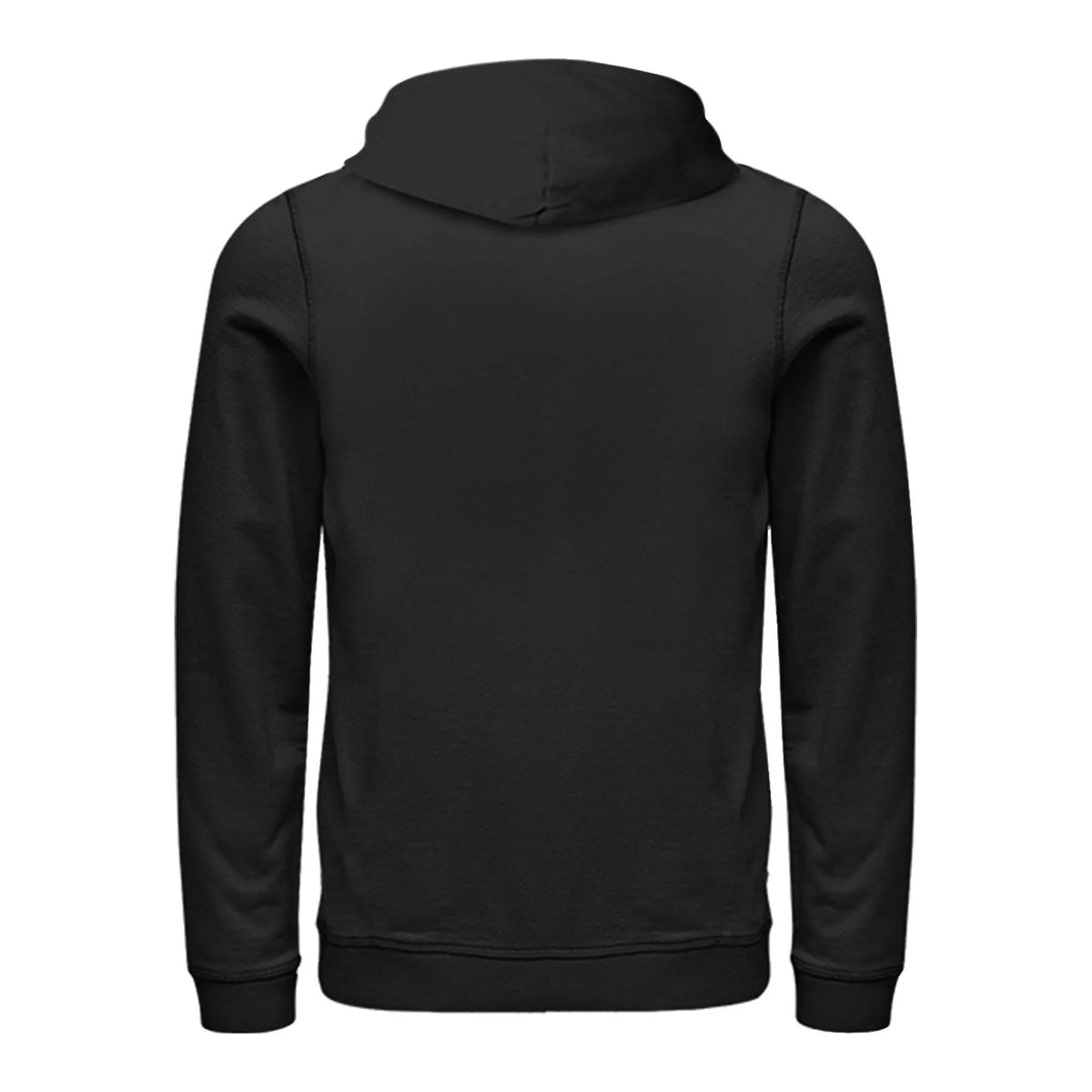 Black Pull Over Hoodie V6823