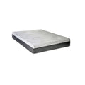 Full 10x22 Memory Foam Mattress in Light Gray Dark Gray Z837662