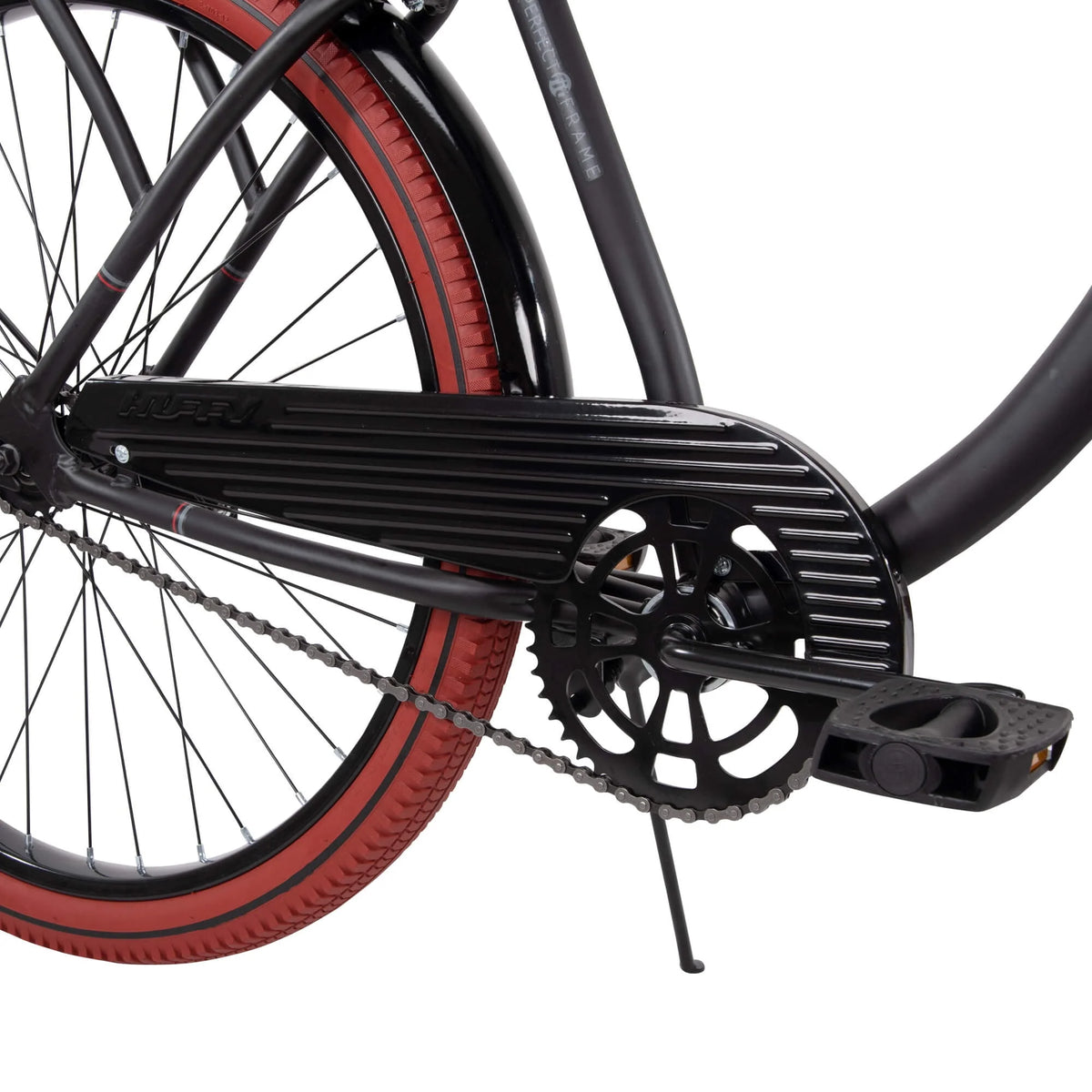 26 Inch Matte Black Cruiser Bike P85392