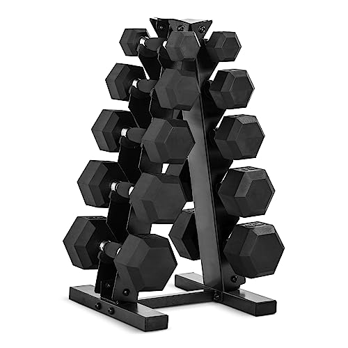Dumbbell Set with Rack M4535