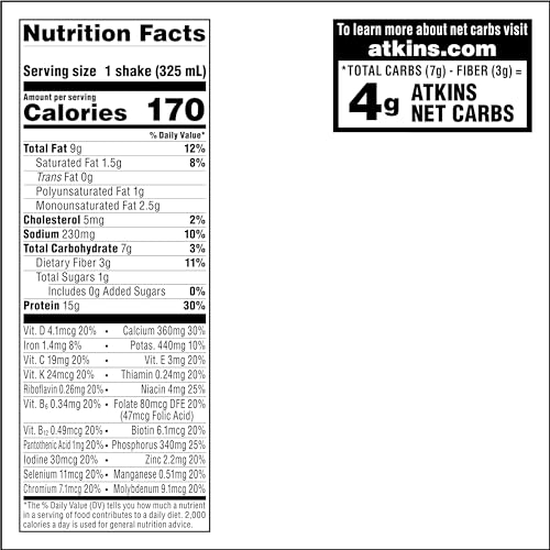 Iced Coffee Flavored Protein Shake 12 Pack V3261