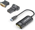 USB 3.0 to VGA/DVI/HDMI Universal Video Graphics Card Adapter for Multiple Monitors Up to 2048x1152 X949