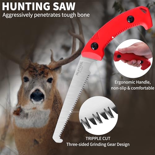 Bone Meat Saw with Non-Slip Handle High Carbon Steel 12 TPI E412