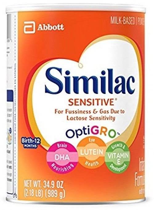 Sensitive Infant Formula with Iron Powder 3 pack K2265