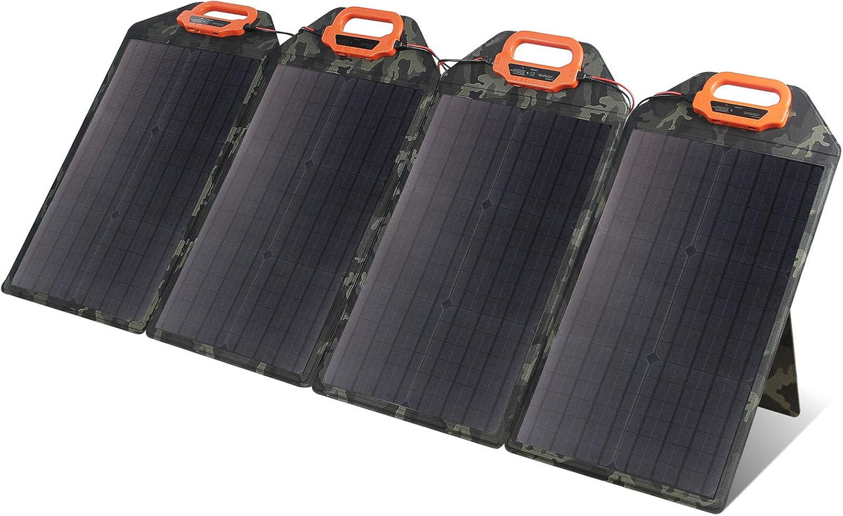 25W Portable Waterproof Monocrystalline Solar Panel Kit W78298