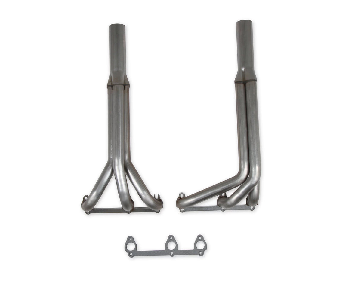 Upright Headers 1-5/8" Primary 409SS Natural Finish E6077