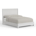 White Full Panel Bed C327940