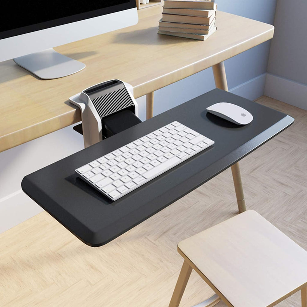 Adjustable Keyboard Tray with C Clamp Mount C8597