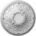 Silver Hand-Painted Ceiling Medallion R22154