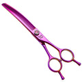 Curved Thinning Dog Grooming Scissors 7.0'' 440C Steel L748625