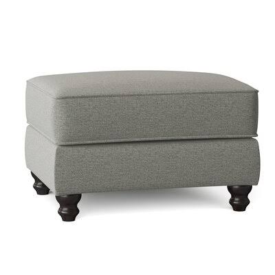 Black Walnut Rectangle Ottoman E42715