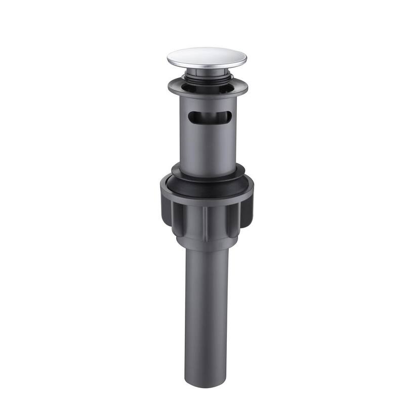 Single Handle Single Hole Bathroom Faucet in Chrome B90508