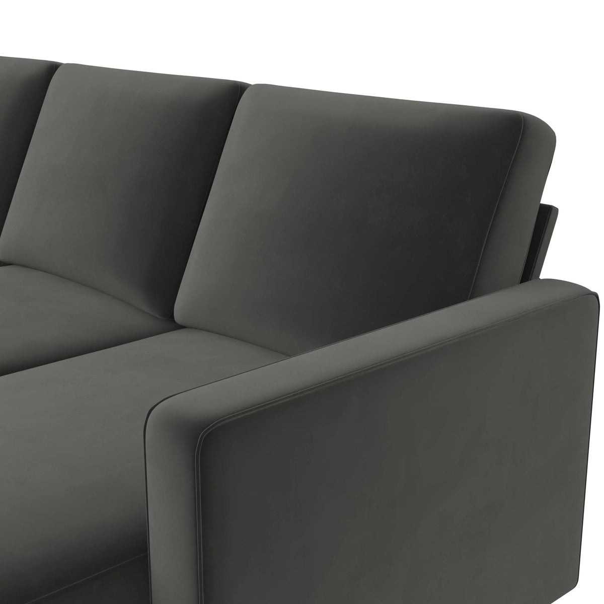 Beige Linen Reversible Sectional Sofa G543416