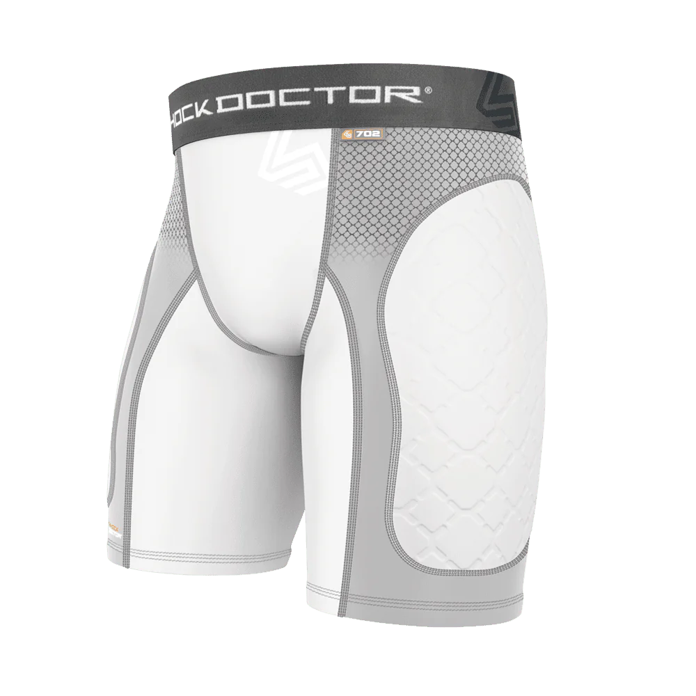 Padded Baseball Sliding Short White Youth Medium S1338