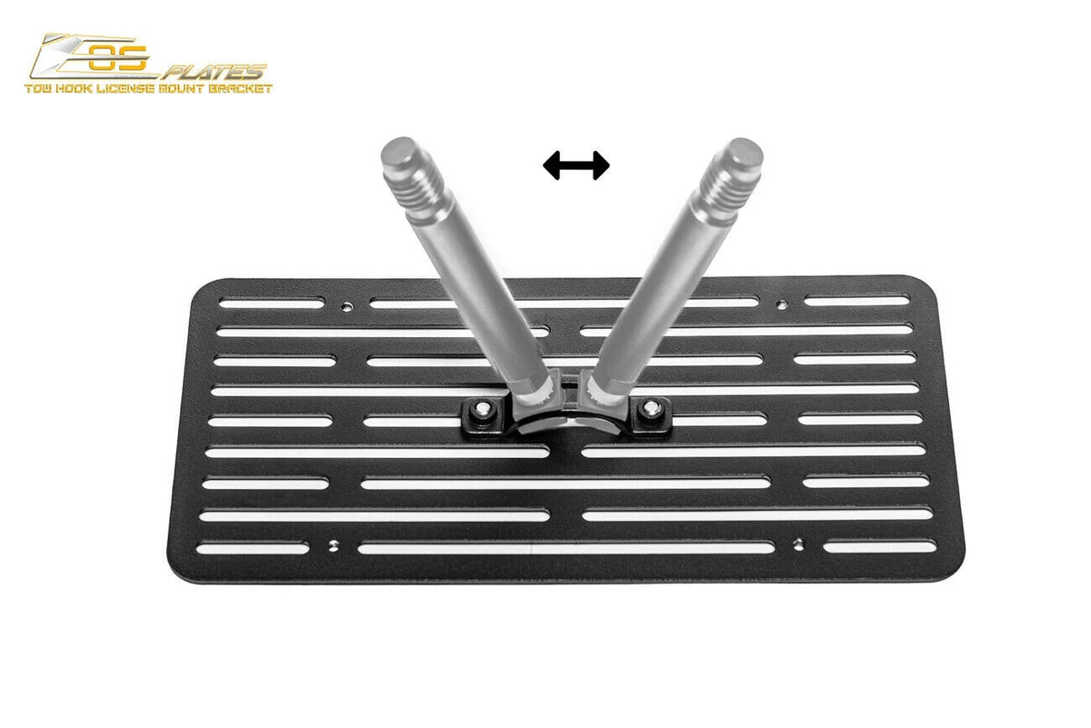 Tow Hook License Plate Relocator Mount Bracket K35987