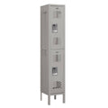 12x22 Wide Double Tier Vented Metal Locker X19395