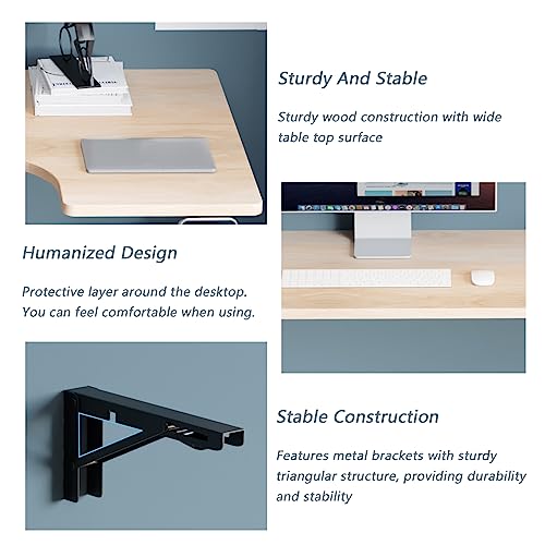 Walnut L-Shape Corner Desk 70X50X30cm W40165