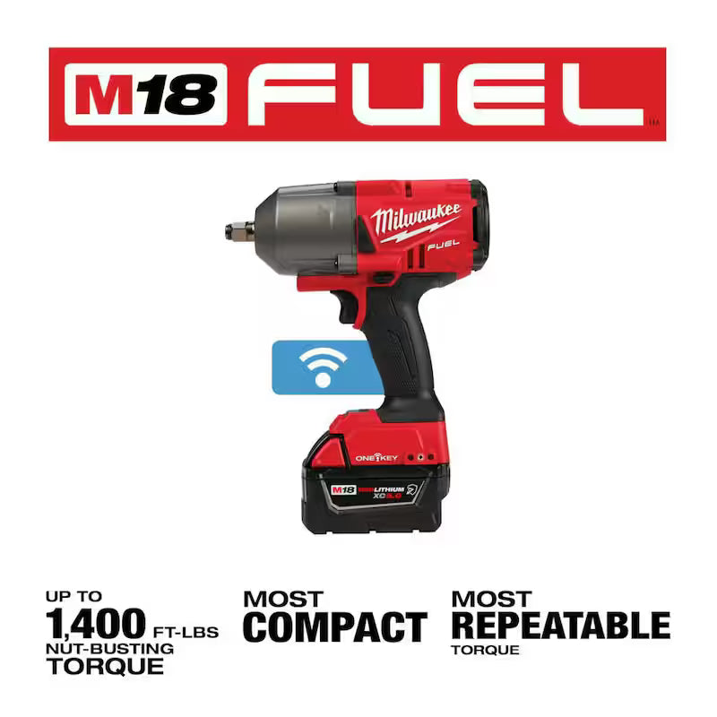 18-Volt Li-Ion Brushless Cordless 1/2 in. High-Torque Impact Wrench F77332