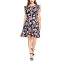 Black Flounce Dress V990574