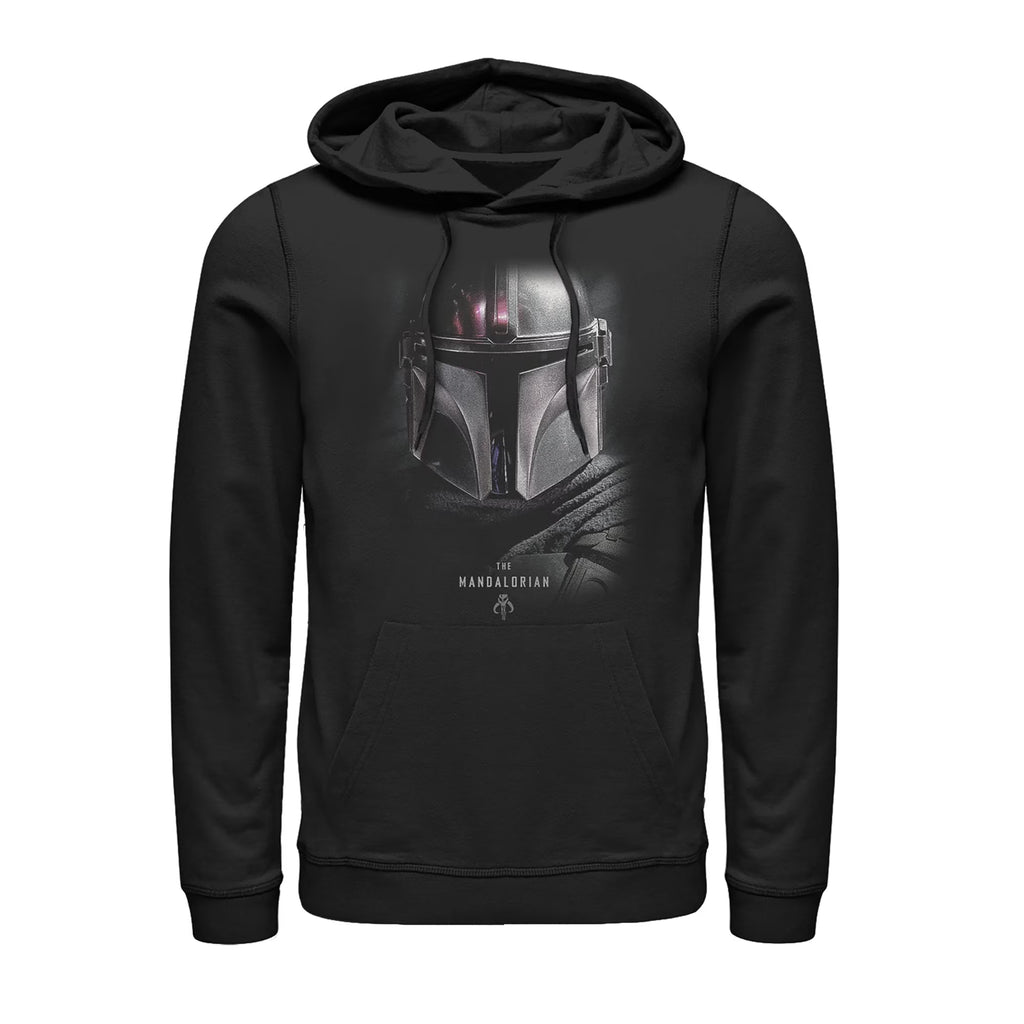 Black Pull Over Hoodie V6823