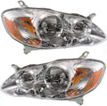 Headlight Assembly Pair for Toyota Corolla 2005-2008 H985460