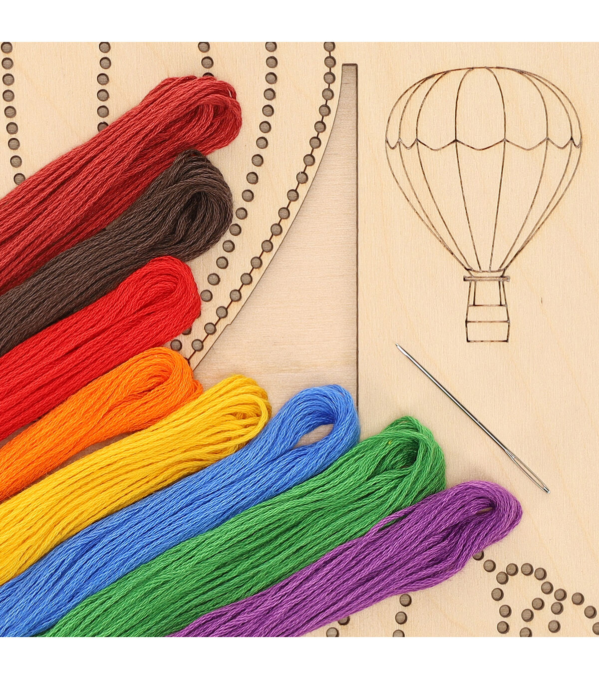 Wood Stitching Kit With Shadow Box V388739
