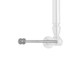 Polished Nickel Toilet Paper Holder for Grab Bar J18974