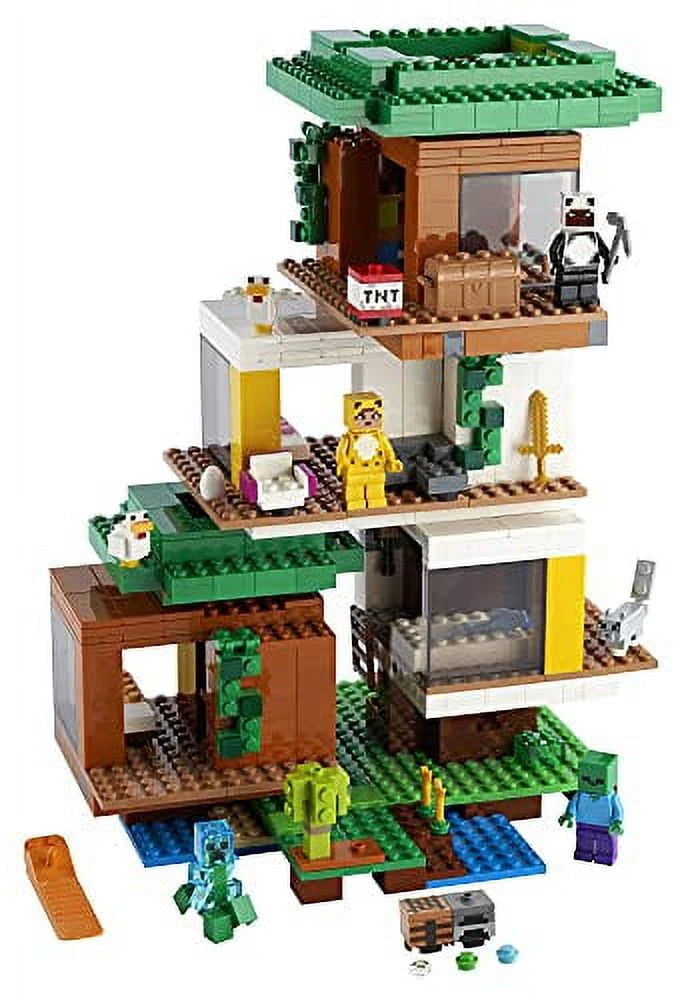Minecraft Treehouse Building Kit Playset 909 Pieces T943207