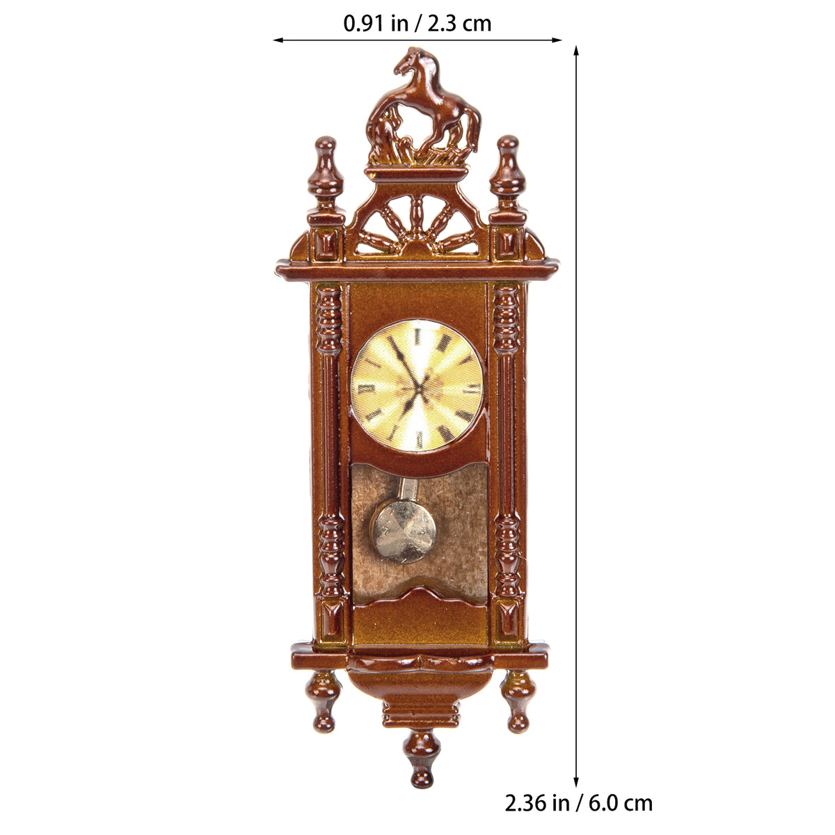 Vintage Metal Hanging Clock Furniture R426136