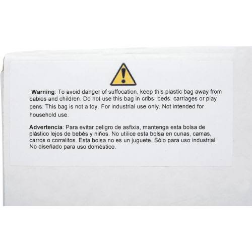 Black 45-55 Gal 2.5 Mil Trash Bags U682888