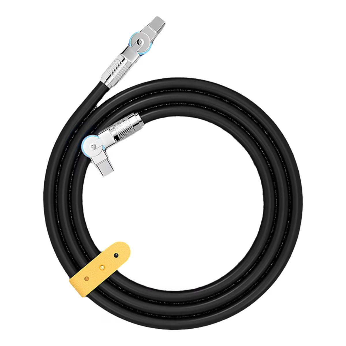 Type-C to Type-C 180° Swivel Double Elbow Data Cable 2m U412771