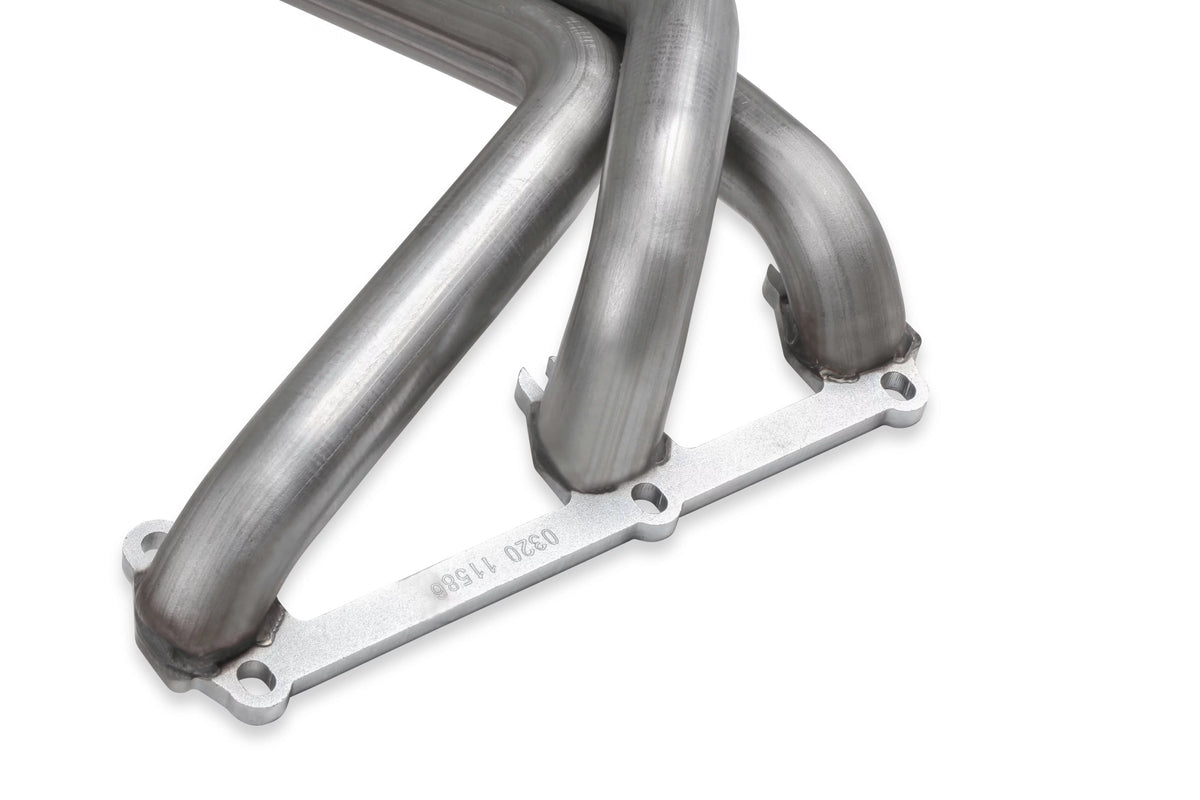 Upright Headers 1-5/8" Primary 409SS Natural Finish E6077