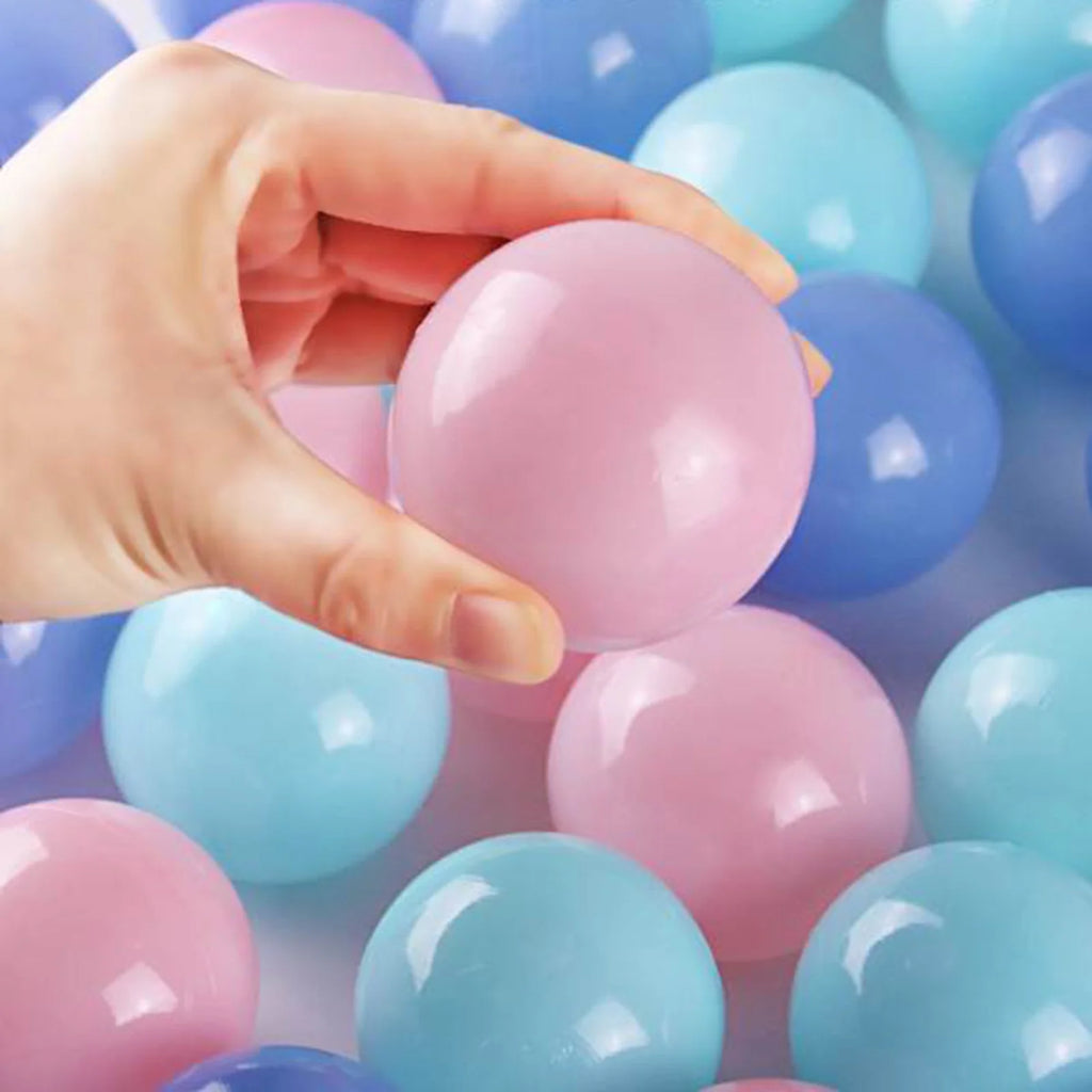 100Pcs Plastic Ocean Balls Pool Accessories I323