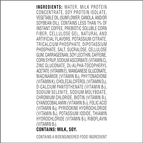 Iced Coffee Flavored Protein Shake 12 Pack V3261