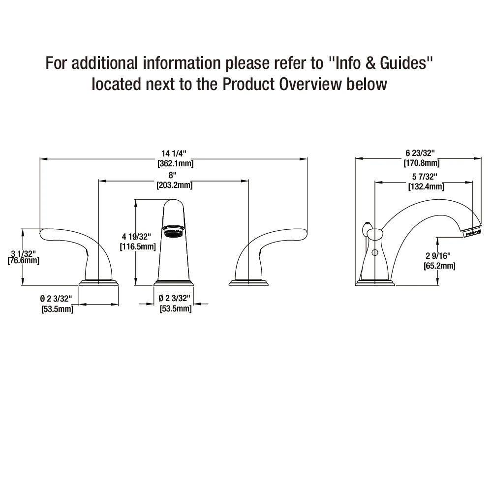 Bronze 2-Handle High-Arc Bathroom Faucet Z812658