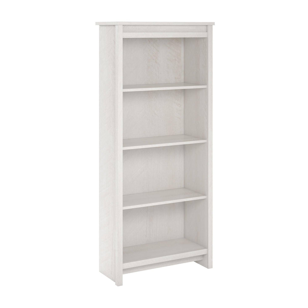 Ivory Oak 4 Shelf Bookcase J7233